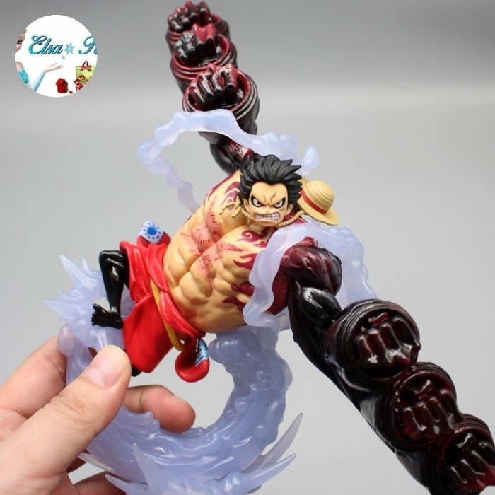 Action Figure Luffy Taro Gear Fourth Bounceman Monkey D Luffy Gear 4 M