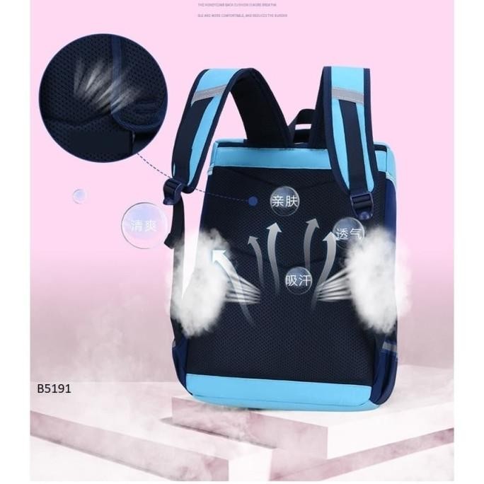 Drab5191 Tas Sekolah Impor / Tas Sekolah Anak Laki Laki / Tas Sekolah