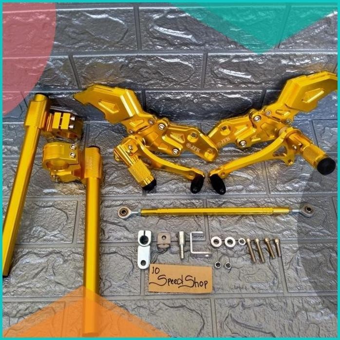 Paket Stang Jepit Model NUI Set Underbone Model Lipat Vixion New old 1