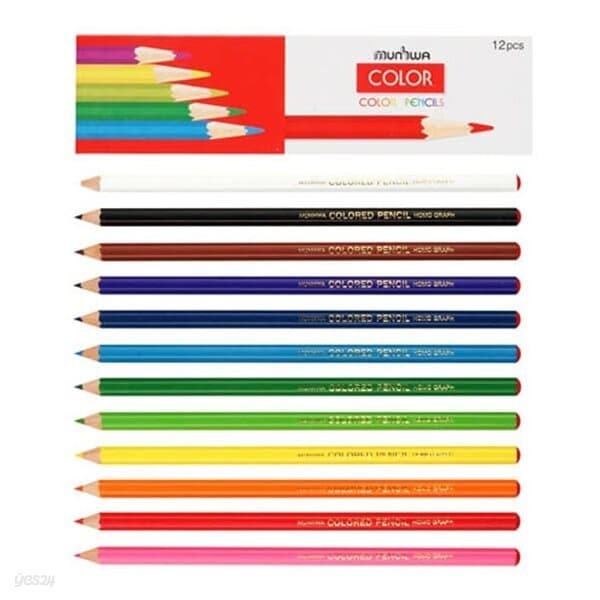 

MUNHWA Colored Pencils - 12 pcs