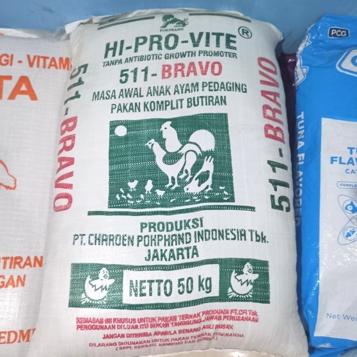 Pakan Ayam 511 Bravo 5Kg