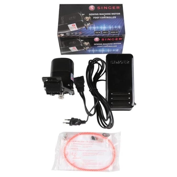 Dinamo Mesin Jahit Kecil dan Obras Klasik Merk SINGER 150 Watt