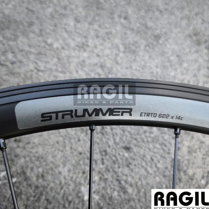 Wheelset Sepeda 700C Strummer Race 700 C Velg Rim Doltrap Jari Fixie