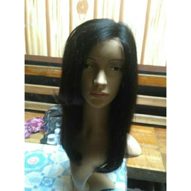 Wig Panjang 100% Rambut Asli