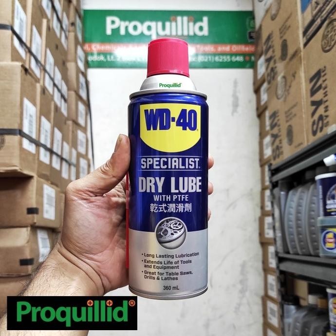 Wd40 Specialist Pelumas Kering Wd 40 Dry Lube Lubricant Oil Ptfe Spray