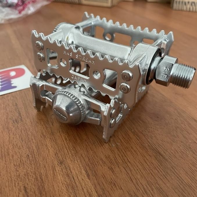 Mks Pedal Japan Stream Pedal Sepeda 2 Sisi Pedal Sepeda Classic