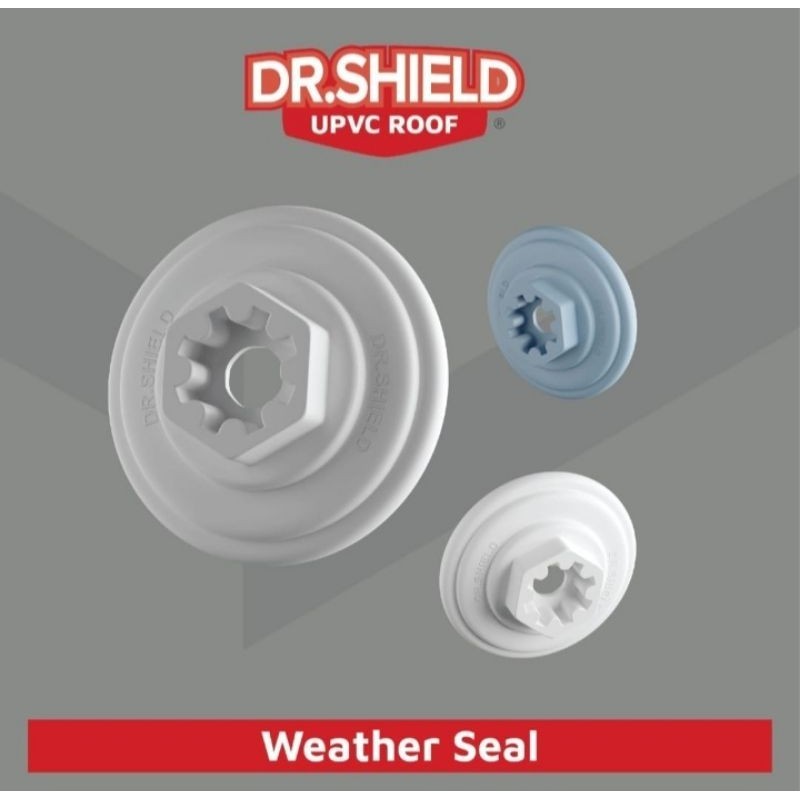 Roof Seal Atap UPVC Dr Shield Weather seal/Roof Seal bulat atap UPVC Dr Shield/Dr Shield aksesoris W