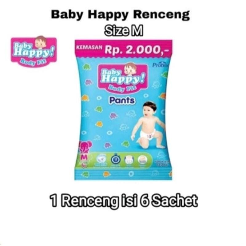 Pampers Baby Happy Murah Size M - L &amp; S &gt;