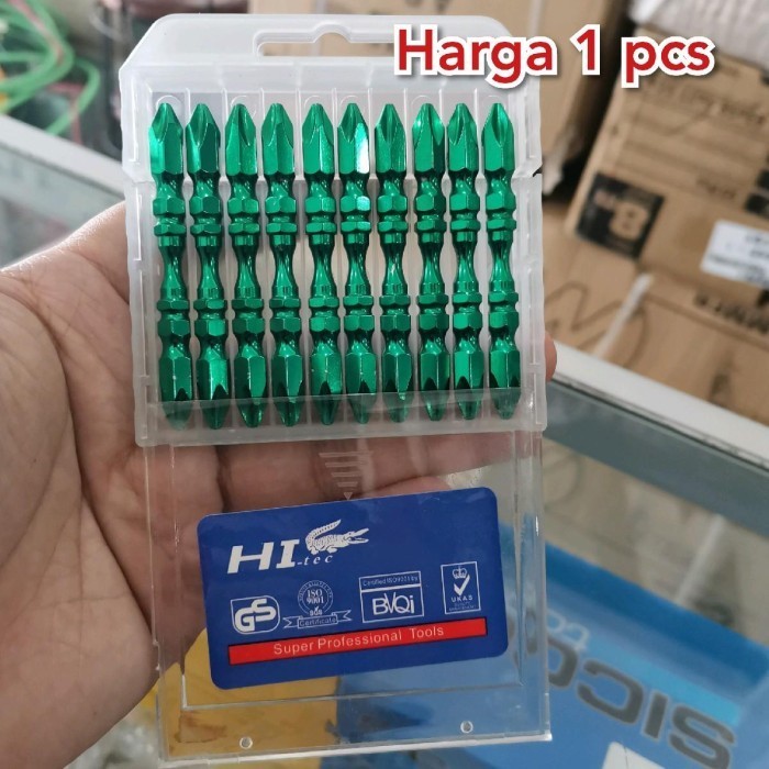 best seller] Mata obeng angin plus plus magnet Hi tech mata bor obeng drilling