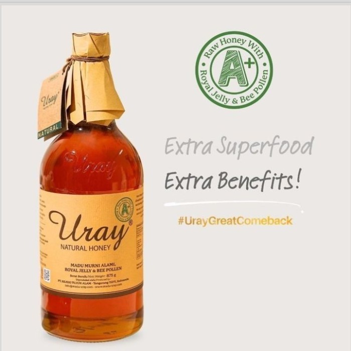 

Madu Uray - Madu Hutan Ala - Natural Honey Bpom 875Gr