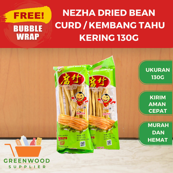 

Brom Nezha Dried Bean Curd / Kembang Tahu Kering 130G