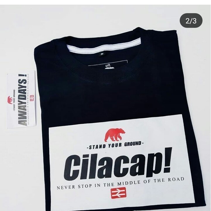 Kaos T Shirt Pria Away Days Hooligans Casual Ultras Curva Sud Cilacap Against Modern Football Acab