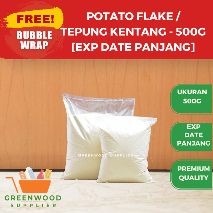 

Brom Potato Flake / Tepung Kentang - 500G (Premium)