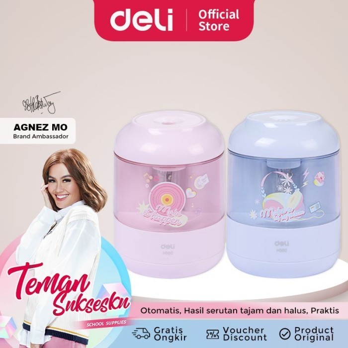 

Rautan Sil Otomatis / Electric Sharer Ch560 Deli X Agnez Mo