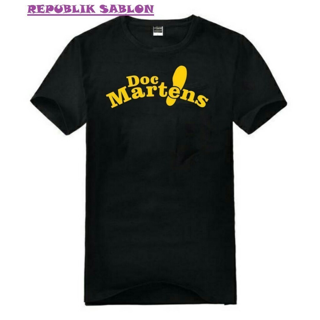 Kaos T Shirt Pria Dr Martens