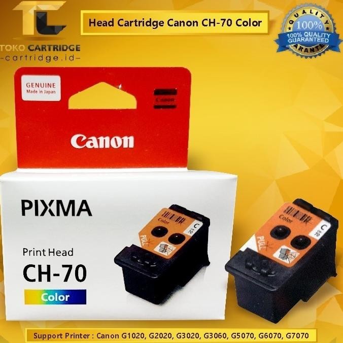 

Print Head Cartridge BH70 BH-70 Black Printhead Tinta Canon G2020 3020 SM88