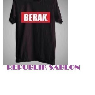 Kaos T Shirt Pria Berak
