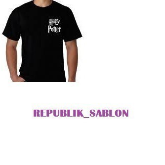 Kaos T Shirt Pria Harry Potter