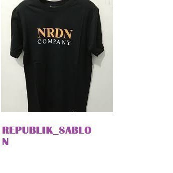 Kaos T Shirt Pria Nrdn
