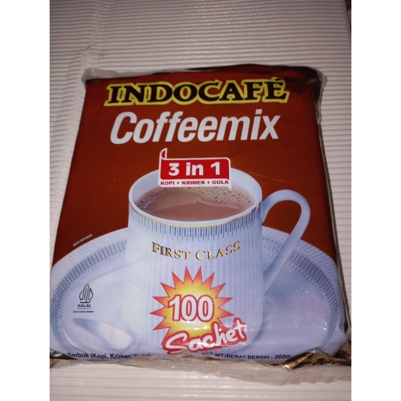 

INDOCAFE COFFEMIX 3 IN 1 ISI 100 SACHET