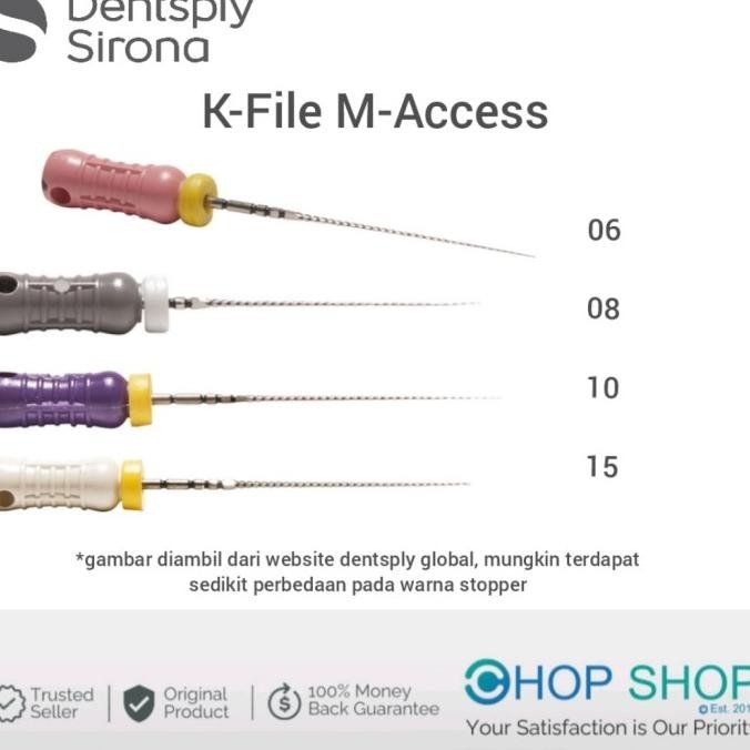 

K file 8 dan 10 Original by Dentsply KFile