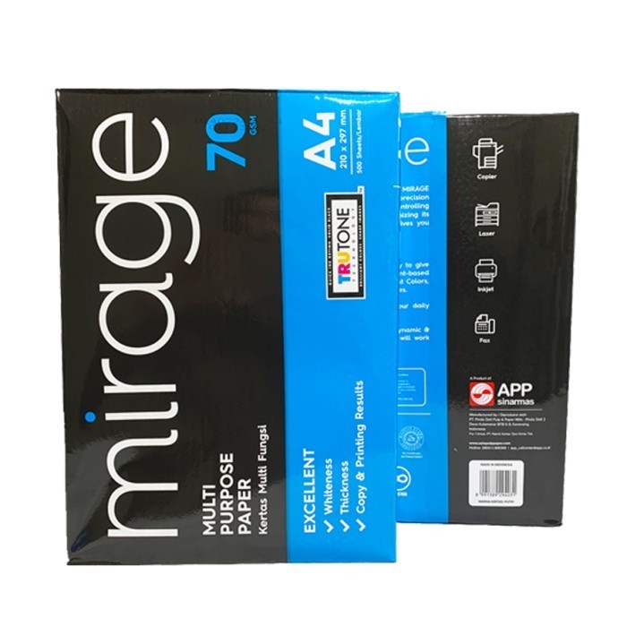 

Multi Brand Kertas Foto Copy HVS A4 70 Gr Paper Print - Rim