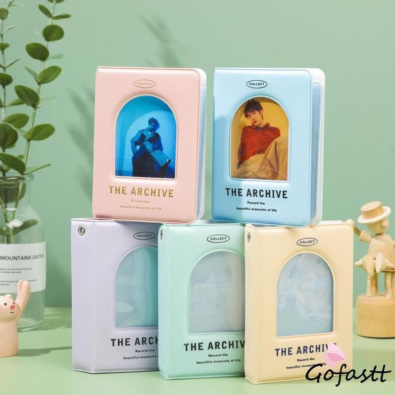

tg-342 Morandi Warna 3 Inch Mini Album Foto 40 Kantong Lucu Pemegang Kartu Polaroid KPOP Idol Pas Foto Mengumpulkan Buku G Sale