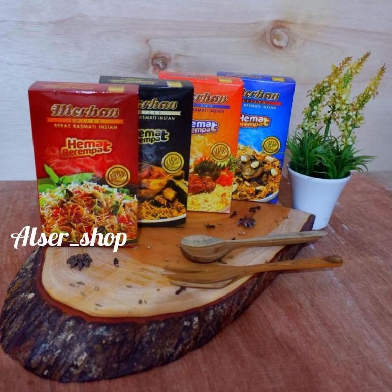 

gjk-25 PROMO IDUL ADHA - (BEST SELLER) Beras Basmati Instan Bumbu Hemat Berempat HALAL Termurah