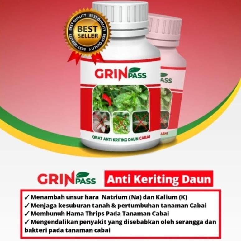 BN GRIN pass obat hama dan anti kriting daun cabai TERLARIS