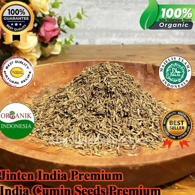 

BN Jintan India 500 gr / Cumin Seeds Bold Premium Abu Sulaiman TERLARIS