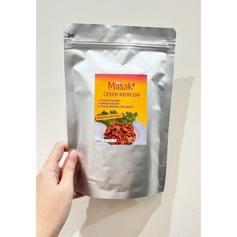 

BN MASAK CEKER MERCON / CEKER TANPA TULANG / SAMBAL / OSENG CEKER / MERCON / OSENG / SIAP SAJI TERLARIS