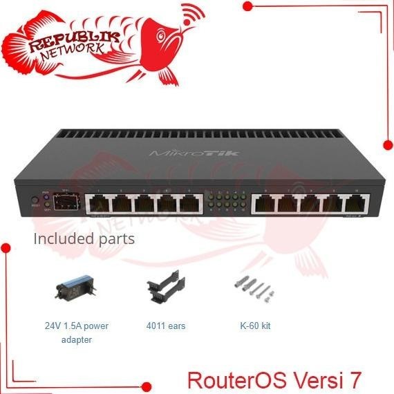 

MikroTik RB 4011 iGS + RM RB4011iGS+RM