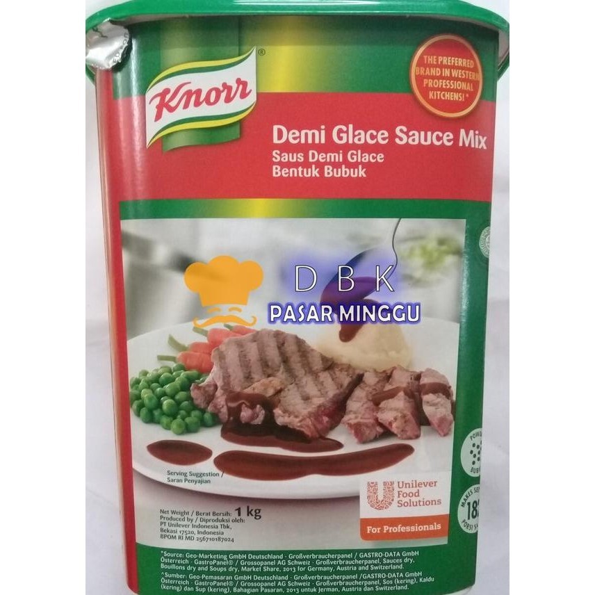 

knorr demi glace sauce mix 1 kg