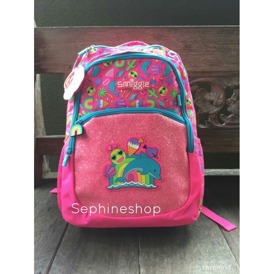 ,,,,,,,] Smiggle Paradise Pink Backpack