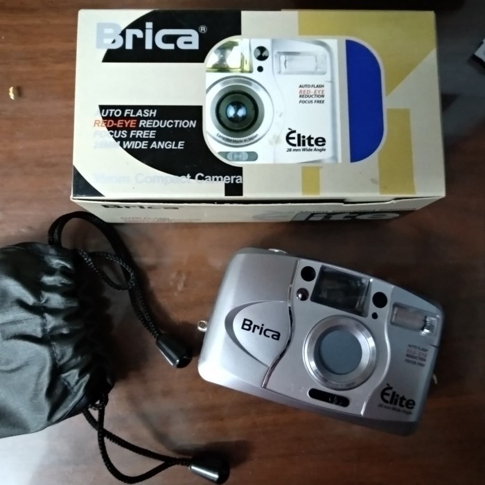 hanya disini] CAMERA kamera baru NEW Roll film analog BRICA ELITE LENSA 28mm wide