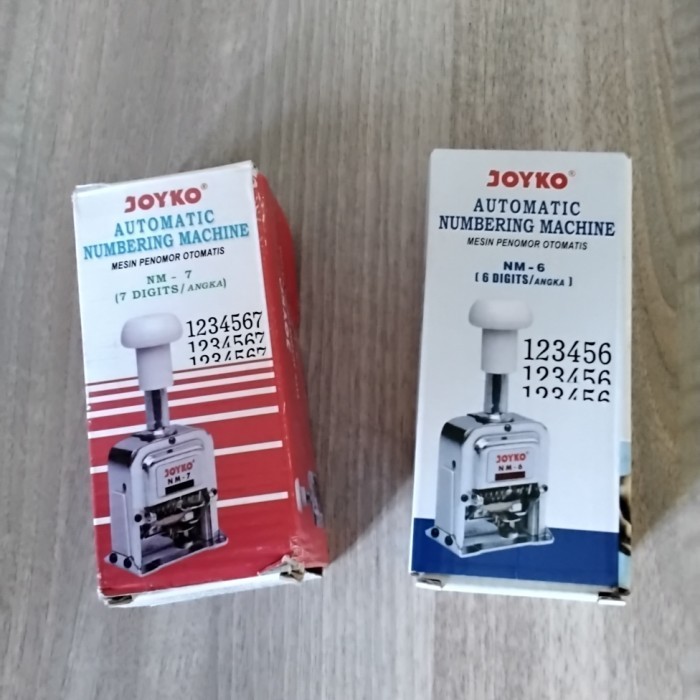 populer] Numerator otomatis joyko