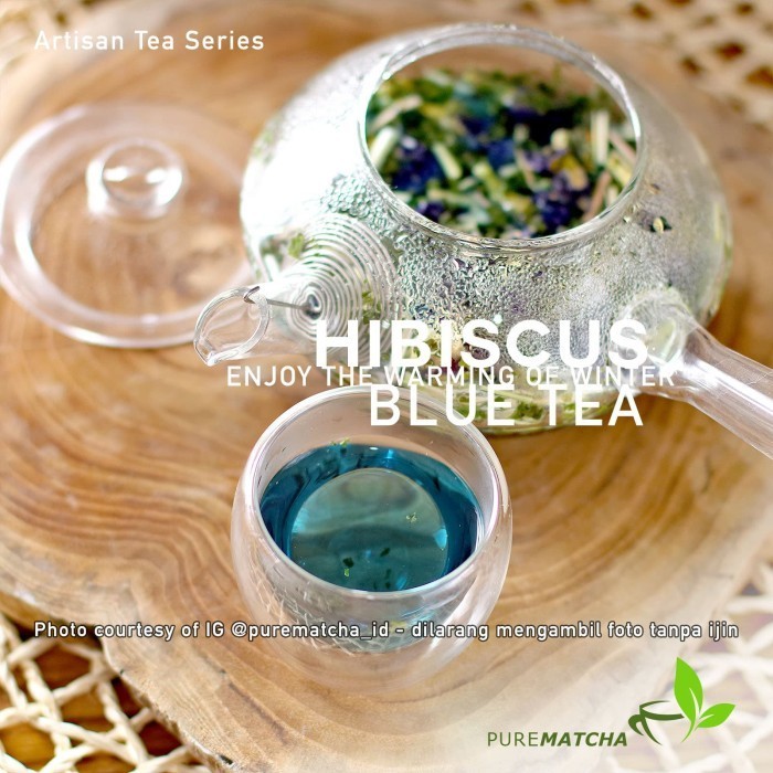 

Artisan Tea Cafe - Butterfly Pea Tea Teh Bunga Telang Blue Tea 50Gr