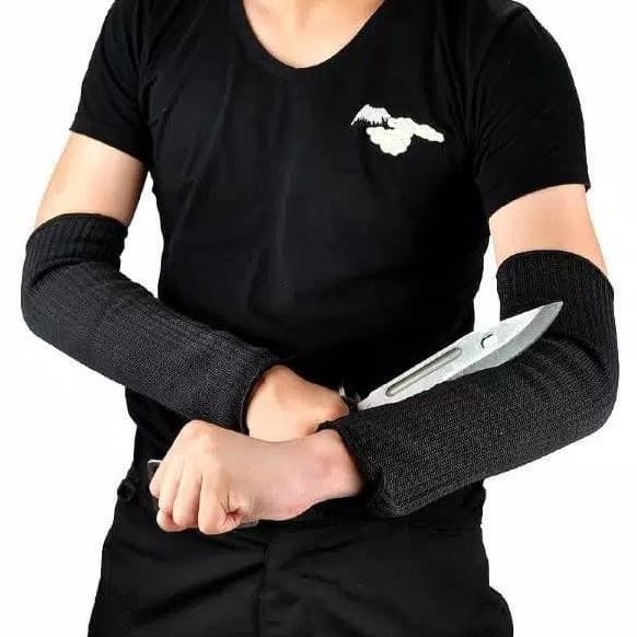 Sarung Tangan Panjang Anti Begal Bacok Sobek Maling Alat Jaga Diri