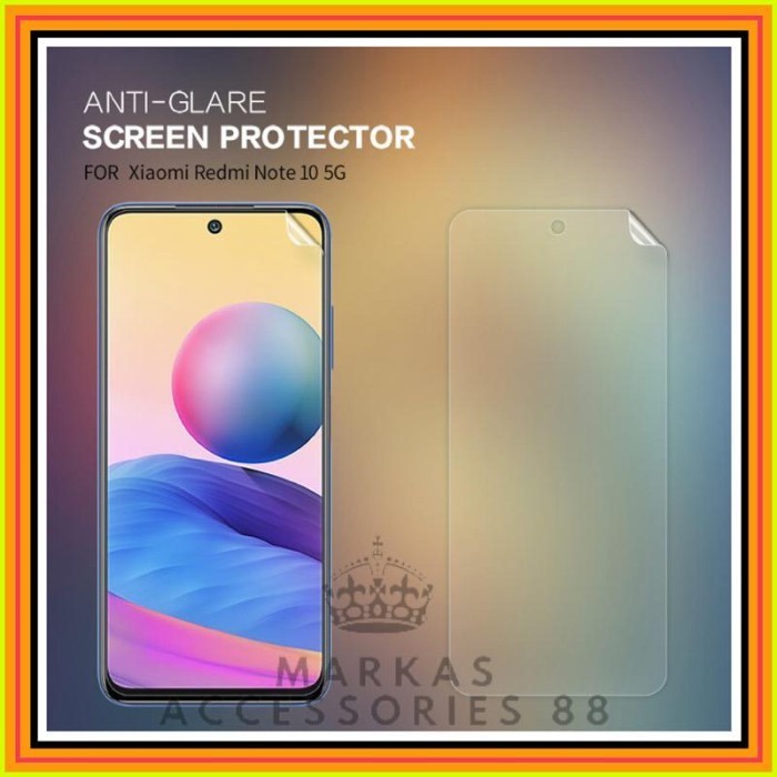 XIAOMI REDMI NOTE 10 5G ANTI GORES NILLKIN MATTE SCRATCH SCREEN GUARD