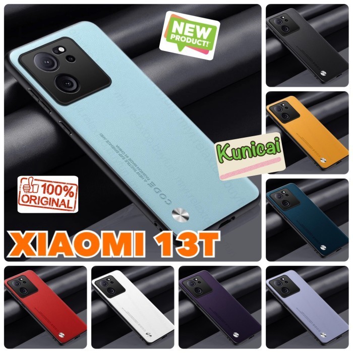 Casing Xiaomi 13T Leather CODE Case Mi13T Mi13 Mi 13 T Softcase