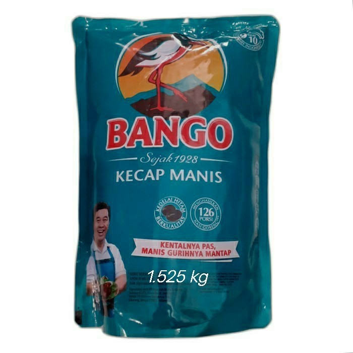 

Kecap Manis Bango 1.525 Kg