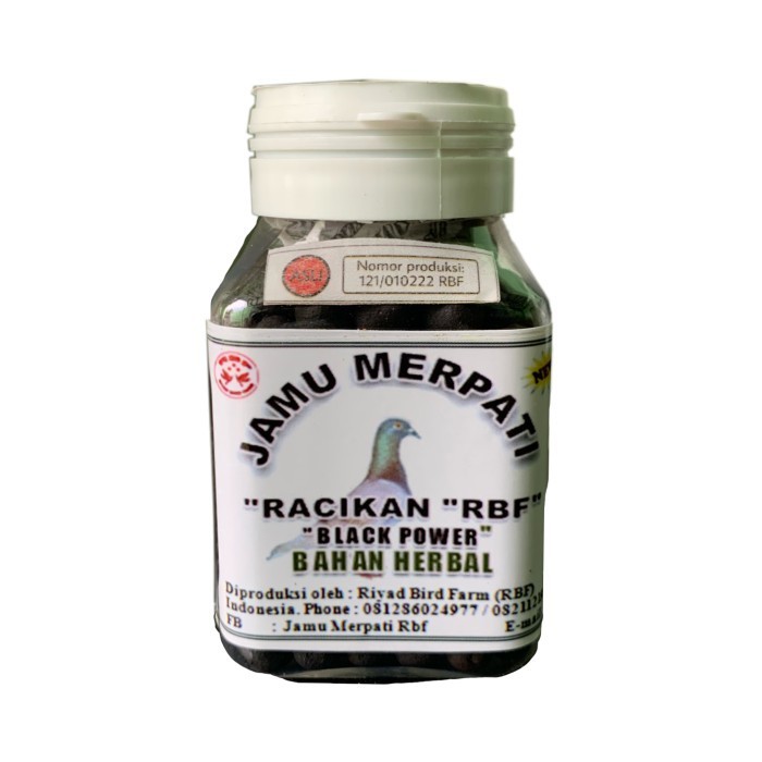Jamu Merpati Rbf Black Power