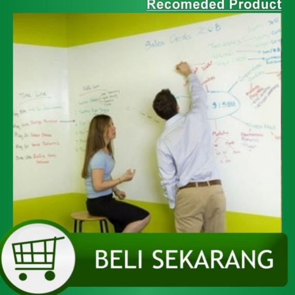 

Stiker Papan Tulis Putih / Whiteboard Sticker / White Board Wall
