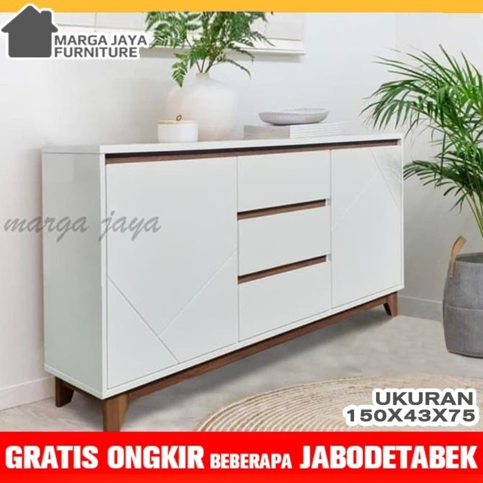 Terbaru Terbaru Lemari Meja Tv / Bufet Tv / Lemari Tv Minimalis Modern Promo Terlaris