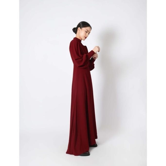 Thenblank | Sarasvati Dress | Maroon