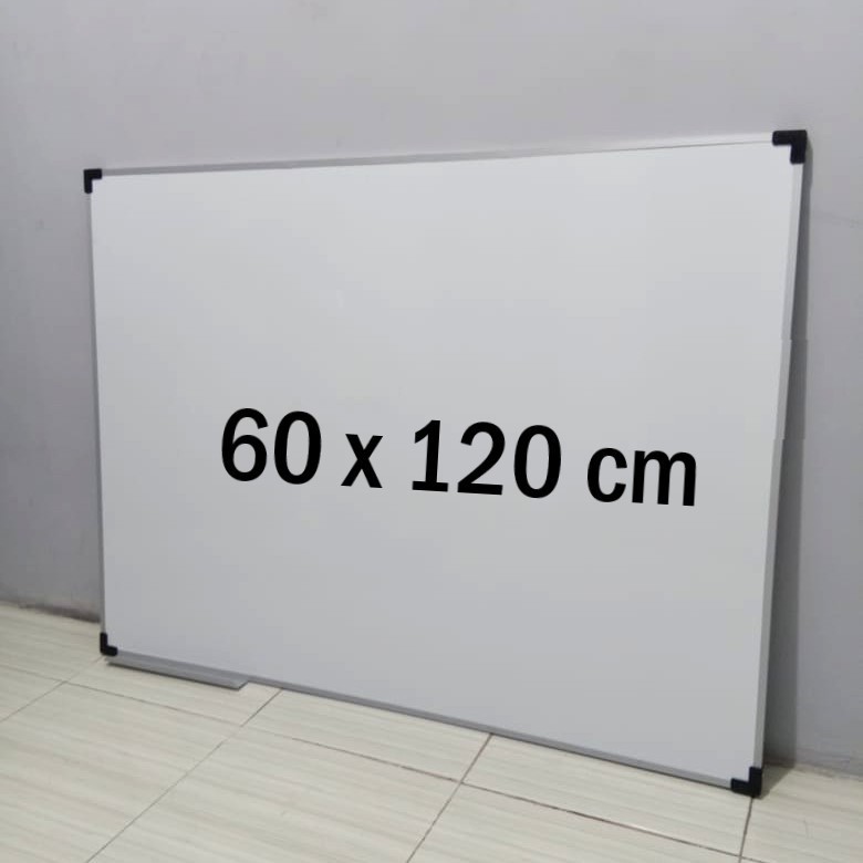 

whiteboard / papan tulis 60 x 120 magnetik - magnet