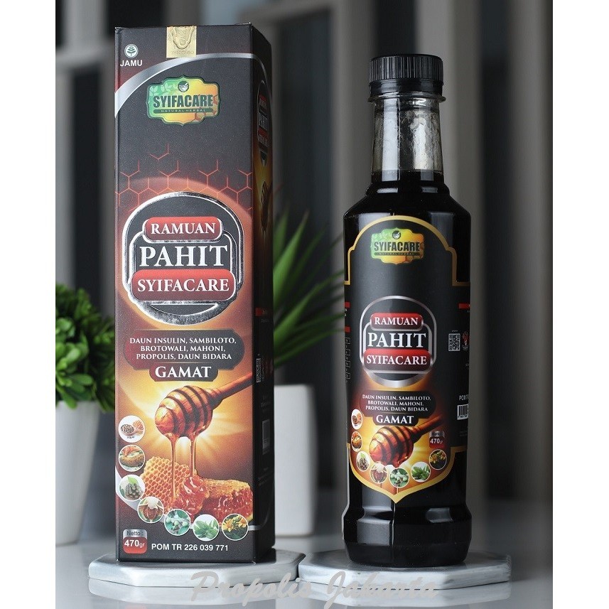 

Ready Ramuan Madu Hitam Pahit Propolis Insulin 470gr Asli Original Murah