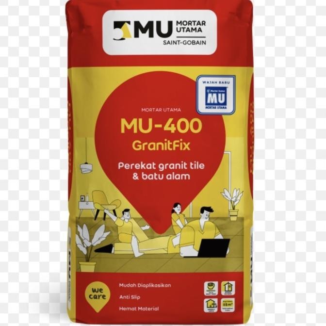 Semen Mu Mortar Mu 400 Perekat Keramik 25 Kg Kualitas Premium