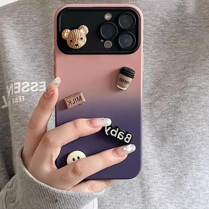 Case Iphone 14 13 Pro Max 14 13 Pro 14 Plus 14 13 Casing 3D Cute Lucu Langsung Proses