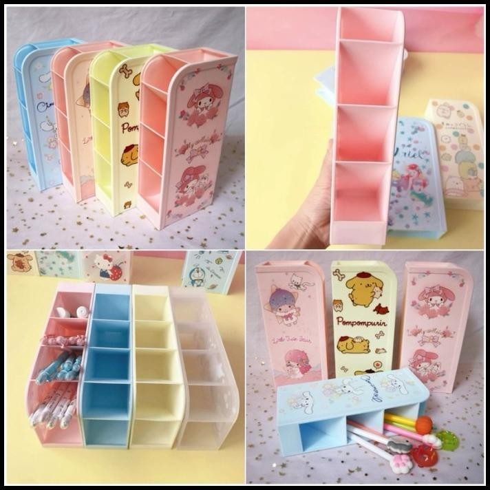 

DISKON KAWAII SANRIO STATIONARY ORGANIZER PENCIL CASE TEMPAT PENYIMPANAN !!!!!!!